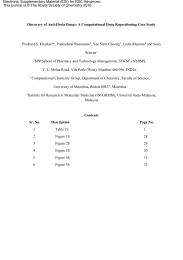 A Computational Drug Repositioning Case Study Prashant S