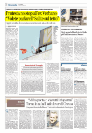 Volete parlarci? Salite sul tetto