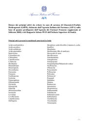 Elenco dei principi attivi da evitare in caso di carenza di Glucosio