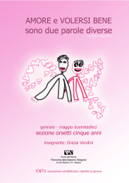 AMORE e VOLERSI BENE sono due parole diverse