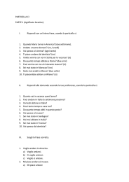 PARTICELLA CI PARTE 1 (significato locativo). I - Studia-Parla-Ama