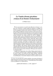 La Vandea diventa giacobina - Centro Studi Ettore Luccini