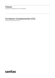 Condizioni complementari Sanitas Classic