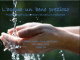 acqua un bene prezioso
