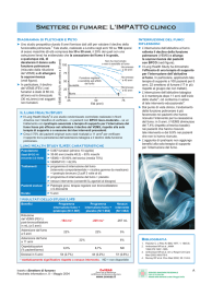 Smettere di fumare: L`IMPATTO clinico