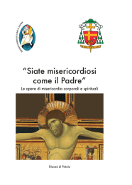 “Siate misericordiosi come il Padre”