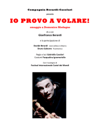 IO PROVO A VOLARE! - Compagnia Berardi Casolari