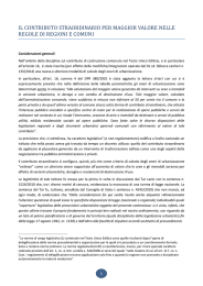 IL CONTRIBUTO STRAORDINARIO PER MAGGIOR VALORE