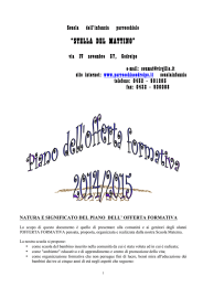 “STELLA DEL MATTINO”