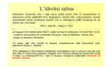 Idrolisi dei sali