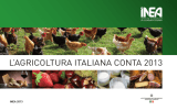 l`agricoltura italiana conta 2013