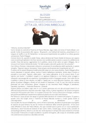ZITTA LEI, VECCHIA IMBECILLE!