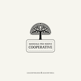 Manuale per nuove cooperative