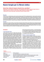 Nuove terapie per la fibrosi cistica