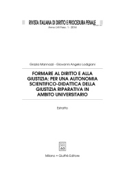 rivista italiana di diritto e procedura penale