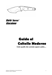 Guida al Coltello Moderno