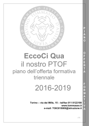 EccoCi Qua il nostro PTOF