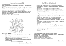 …eccoci in vacanza!!!... …PER LA QUARTA… Maestra Elisa