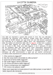 la citta` sumera - Maestra Mary