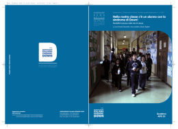 Nella nostra classe c`è un alunno con la sindrome di Down! Modalità