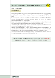 MOTORI PNEUMATICI MODULARI A PALETTE Serie M53