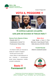 vota il peggiore - FISTel Veneto