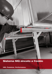Sistema MQ zincato a freddo
