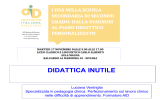 DIDATTICA INUTILE - Associazione Italiana Dislessia