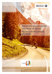 vacanza in moto nelle Dolomiti