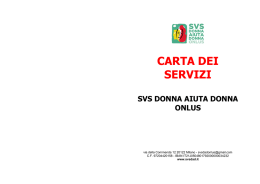 SVS Donna Aiuta Donna -onlus-