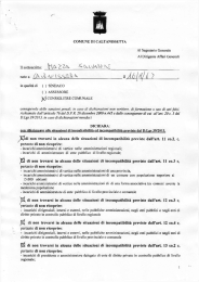 Il sottoscritto nato a il non trovarsi in alcuna delle situazioni di