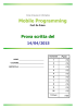 Scritto - Dipartimento di Informatica