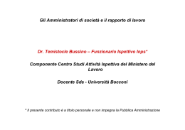 Diapositiva 1 - Ordine dei Dottori Commercialisti e degli Esperti