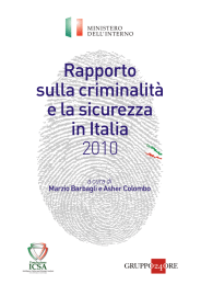 Rapporto sulla criminalità e la sicurezza in Italia