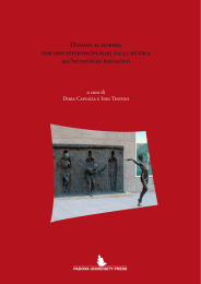 Dinanzi al morire - Padova University Press