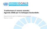 Agenda 2030 per lo Sviluppo Sostenibile