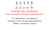 ATRESIA DELL`ESOFAGO cosa succede nel post