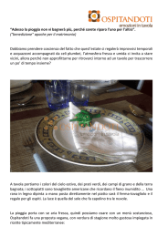 “Adesso la pioggia non vi bagnerà più, perché sarete riparo l`uno