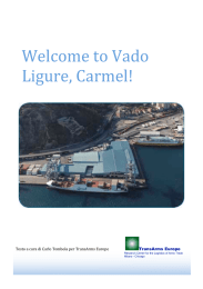 Welcome to Vado Ligure, Carmel! - Rifondazione Comunista – Savona