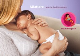 Allattare– perché la vita inizi in modo sano