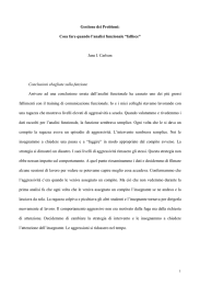 Gestione dei Problemi: Cosa fare quando l`analisi