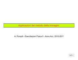 Applicazioni del metodo delle immagini