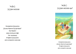 “A.B.C. Il Libro eccolo “A.B.C. Il Libro eccolo qui”