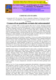 Cronaca di un pontificale rovinato dai cattocomunisti