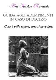 Guida agli adempimenti in caso di decesso