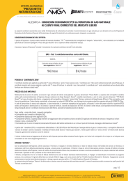 1 €/mese 3 €/mese - Amga Energia e servizi