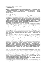 L`economia e le ragioni del diritto del lavoro di Riccardo