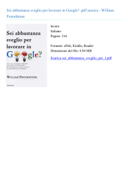 Sei abbastanza sveglio per lavorare in Google?