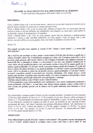 REAGIRE AL MALE RICEVUTO: DAL RISENTIMENTO AL PERDONO