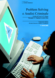 Problem Solving e Analisi Criminale